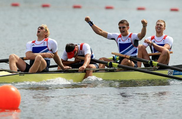 Andrew Triggs Hodge, Tom James, Pete Reed and Alex Gregory 