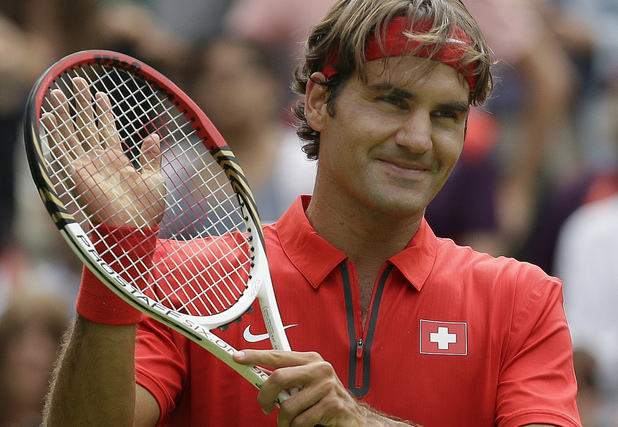 Roger Federer, London 2012