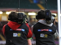 Two Sky Sports HD cameraman