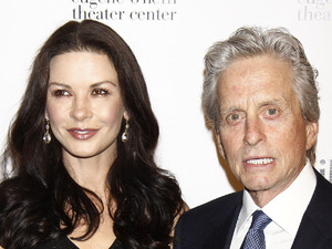 Catherine Zeta-Jones and Michael DouglasThe Eugene ONeill Theater Centers 12th Annual Monte Cristo Award Gala held at the Edison Ballroom  Arrivals.New York City, USA  16.04.12
Mandatory Credit: Joseph Marzullo/WENN.com