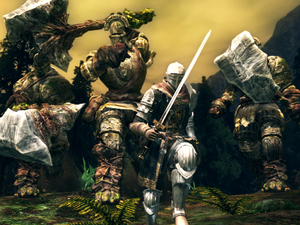 Images of the new Artorias of the Abyss DLC that comes with Dark Souls: Prepare to Die.