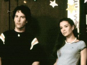 'Wet Hot American Summer' production still featuring Paul Rudd, Marguerite Moreau