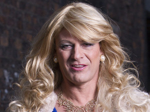 Sean Bean in drag in 'Accused'