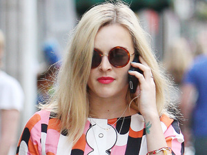 A regnant Fearne Cotton arrives at Radio 1 London, England - 10.08.12
Mandatory Credit: Paul Terry/WENN.com