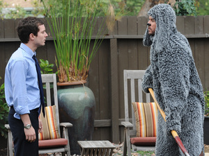 Jason Gann and Elijah in 'Wilfred'