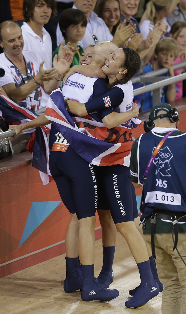 Dani King, Laura Trott, Joanna Rowsell 