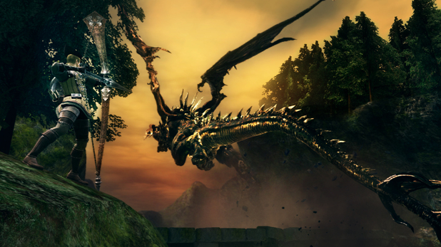 Images of the new Artorias of the Abyss DLC that comes with Dark Souls: Prepare to Die.