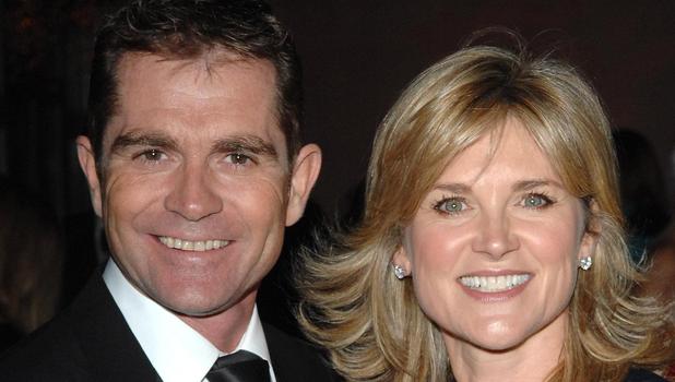 Anthea Turner and Grant Bovey
