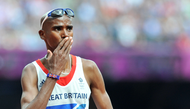 Mo Farah, men's 5,000m heats (August 8)