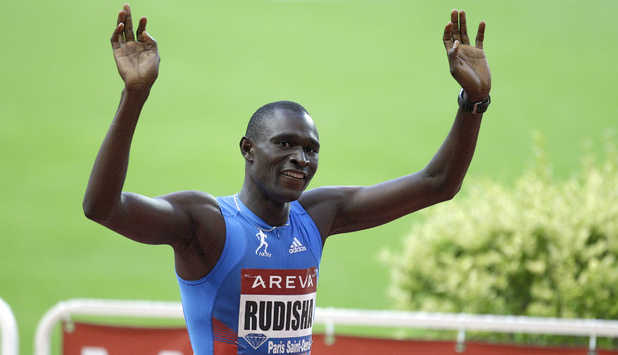 David Rudisha of Kenya