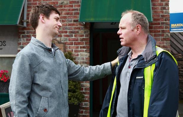 Pete receives Neil's support.