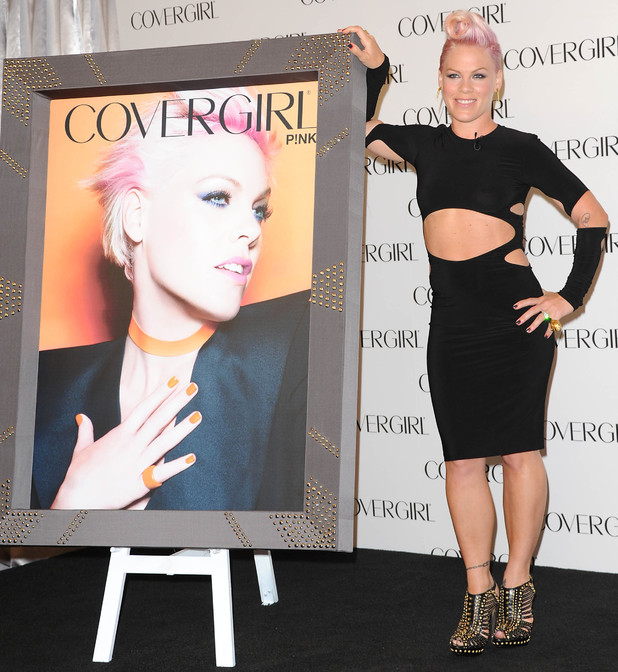 Pink unveiled as face of Covergirl, Los Angeles, America - 06 Aug 2012