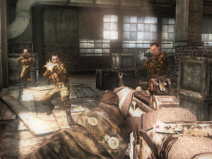 Game play of Call of Duty: Black Ops Declassified
