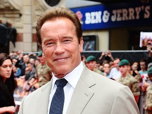 Arnold Schwarzenegger arriving for the UK Premiere of The Expendables 2, at the Empire Cinema, Leicester Square, London.
