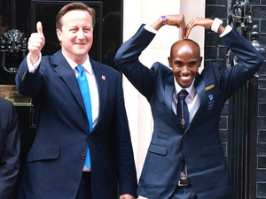 Mo Farah, David Cameron, athlete has been invited to join international politicians and other sporting greats at the event which is designed to shine the spotlight of the Games on the issue of child malnutrition, hunger summit