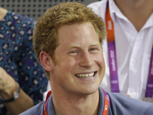 Prince Harry at Olympics