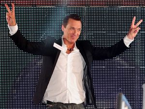 Martin Kemp enters the Celebrity Big Brother house