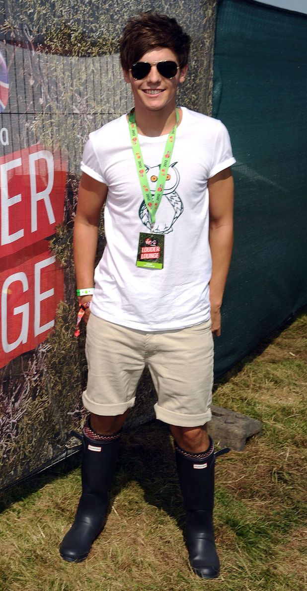 Celebrities at V Festival: Louis Tomlinson