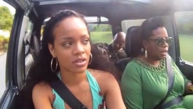 Rihanna and Oprah
