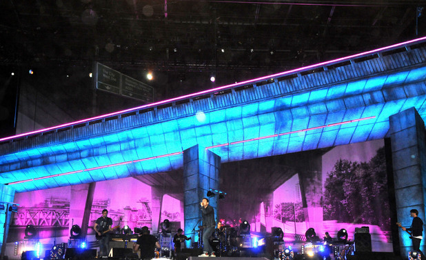 Blur's Westway set 