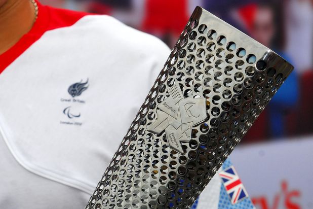 The 2012 Paralympic Games torch