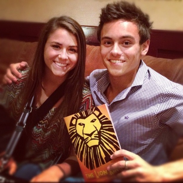 Tom Daley and Kassidy Cook