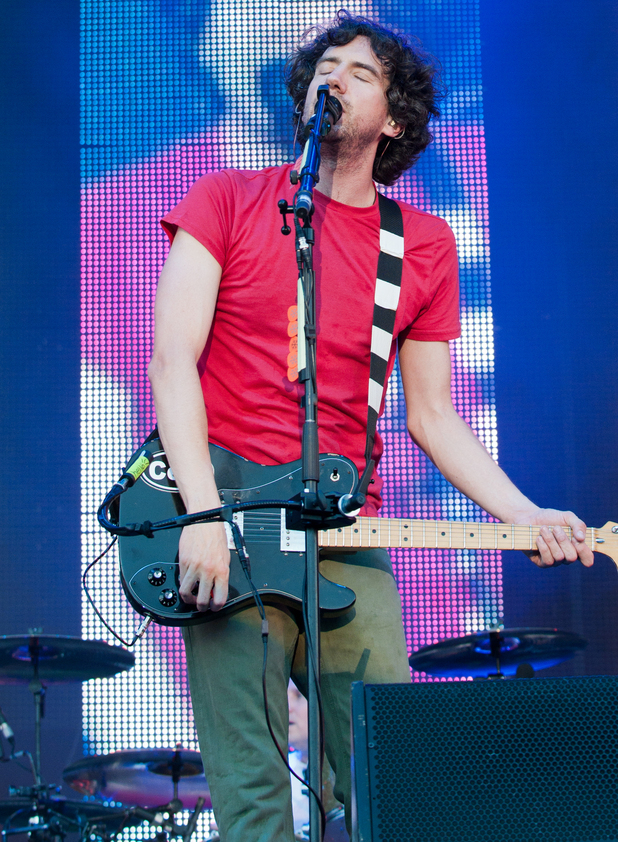 V Festival 2012: Gary Lightbody of Snow Patrol