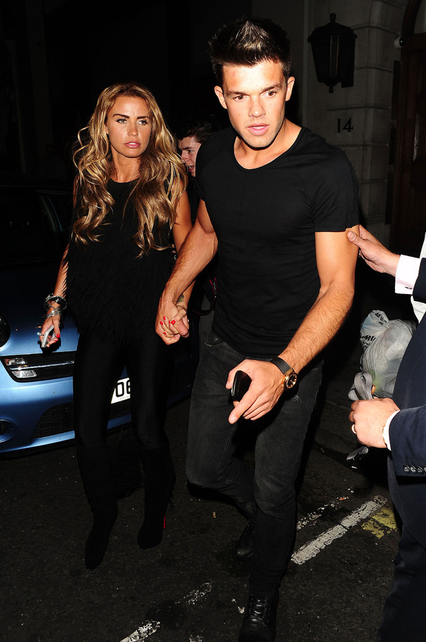 Katie Price aka Jordan and Leandro Penna 