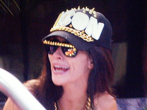 Jasmine Lennard in CBB at hot tub party - 2012