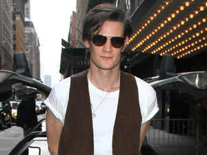 Matt Smith in New York for the BBC America Doctor Who screening.