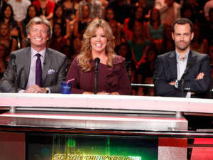 So You Think You Can Dance S09E11: Judges Nigel Lythgoe and Mary Murphy and guest judge Benjamin Millipied