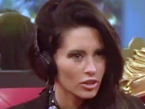 'Celebrity Big Brother', Elstree Studios, Hertfordshire, Britain - 25 Aug 2012
Subhead: Jasmine Lennard in the task room
Supplementary info: Jasmine's mum enters the Big Brother House with her daughter hidden away watching from the task room
Categories: Personality
Byline: Rex Features