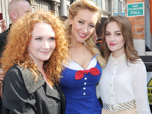Jennie McAlpine, Catherine Tyldesley and Paula Lane capture the style of the day.