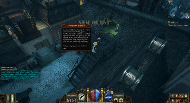 Van Helsing new quest