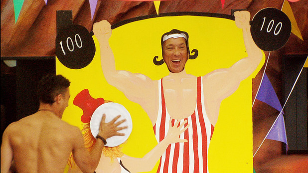 Martin at the fun fare