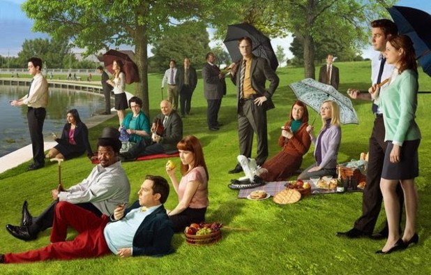 The cast of NBC's The Office