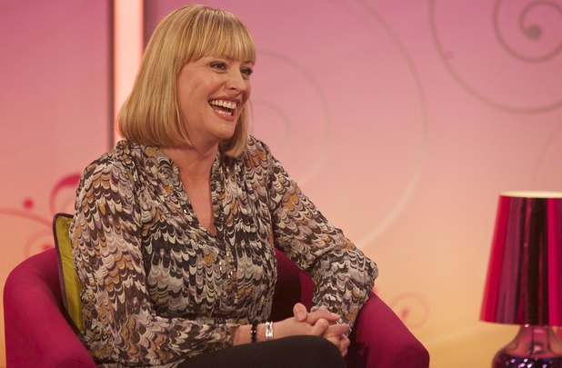 Laurie Brett appears on 'Lorraine Live'