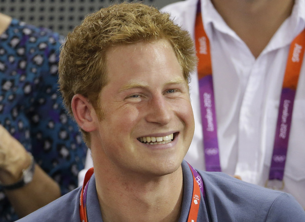 Prince Harry at Olympics