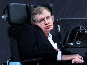 photo dated 19/09/08 of Professor Stephen Hawking