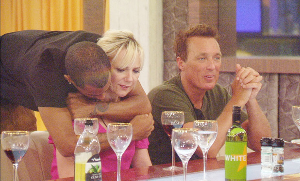 Harvey comforts Sam after she is nominated.