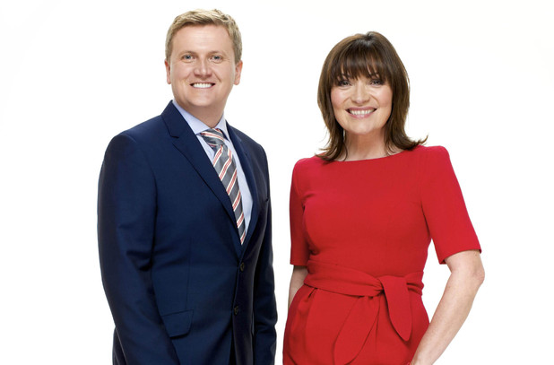 Daybreak host Aled Jones and Lorraine Kelly
