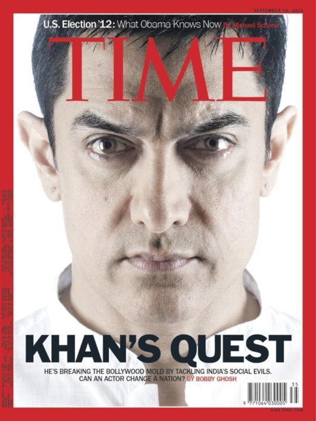 Aamir Khan on cover of TIME magazine