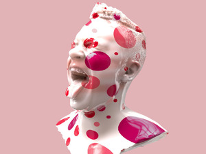 Artwork for Robbie Williams 'Candy'.