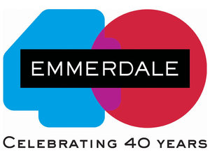 Emmerdale 40th Anniversary logo