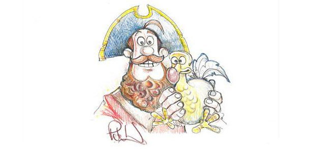 'The Pirates! In An Adventure With Scientists' sketch