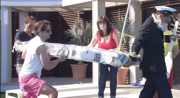 building the boat together