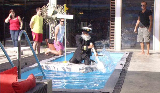Harvey paddling