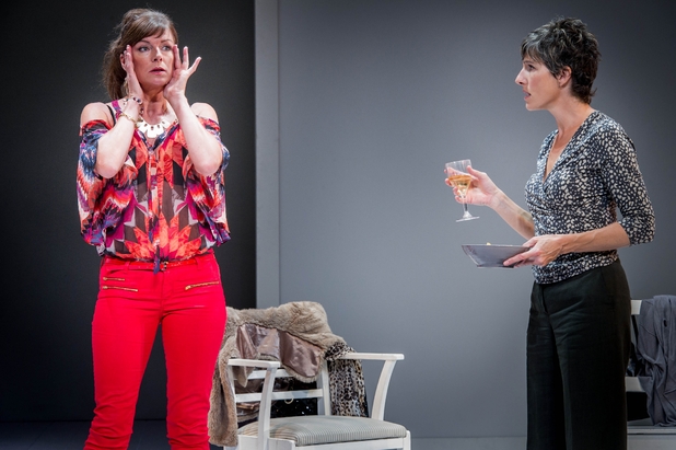 Tamsin Greig and Doon Mackichan in Jumpy