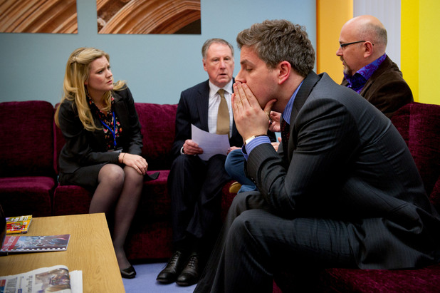 Emma Messinger (Olivia Poulet), Glenn Cullen (James Smith), Adam Kenyon (Ben Willbond), Stewart Pearson (Vincent Franklin)