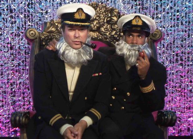 Julian and Harvey in the Diary Room